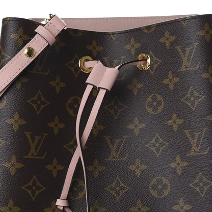 Louis Vuitton Monogram Neonoe MM Rose Poudre 8 of 10