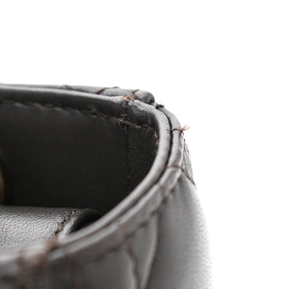 Christian Dior Lambskin Cannage Small Lucky Badges My Lady Dior Dark Grey 7 of 9