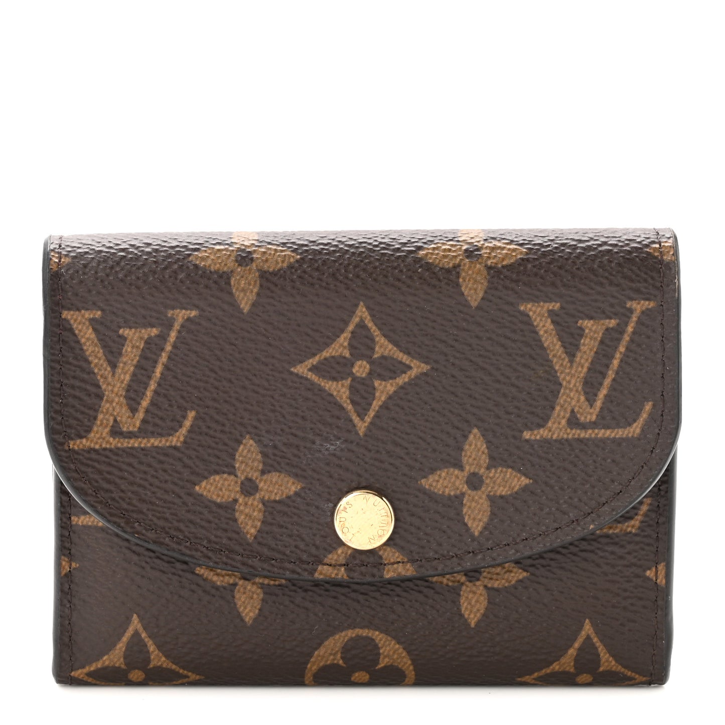Monogram Rosalie Coin Purse Fuchsia