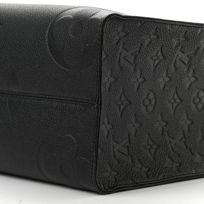Louis Vuitton Empreinte Monogram Giant Onthego MM Black 9 of 10