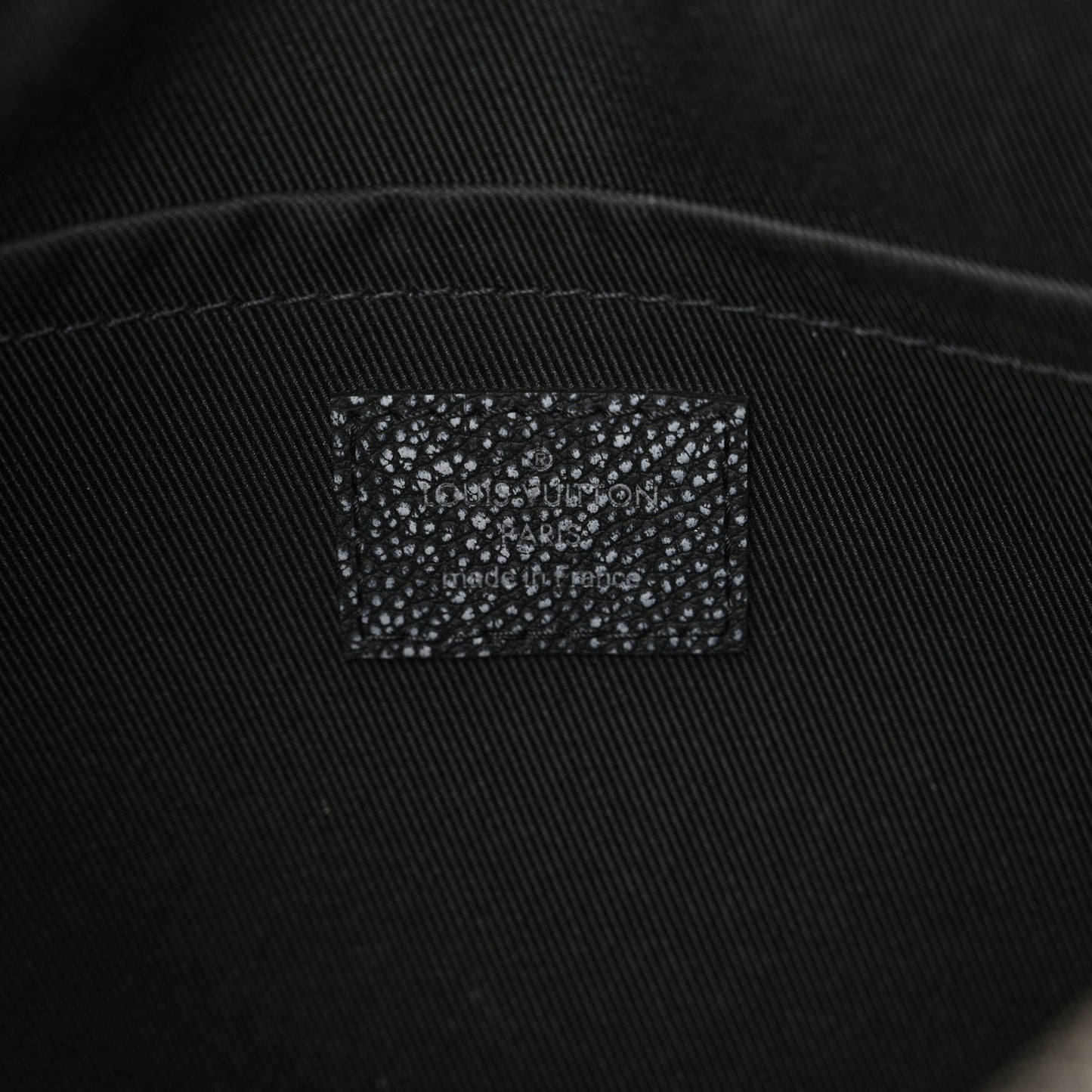 Cowhide Faded Monogram City Keepall Charcoal