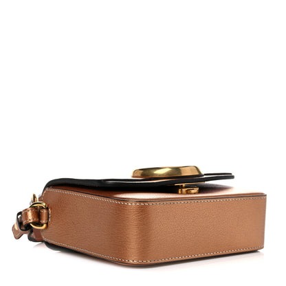 Chloe Shiny Calfskin Mini C Double Carry Rose Gold 5 of 13