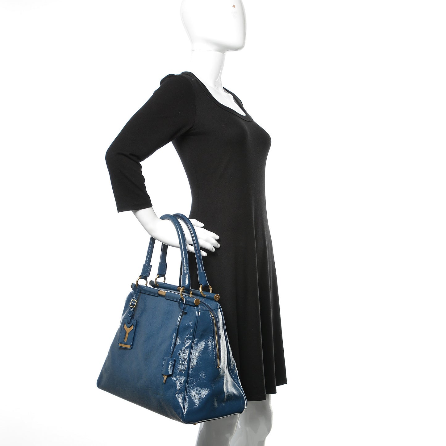 Patent Medium Majorelle Blue