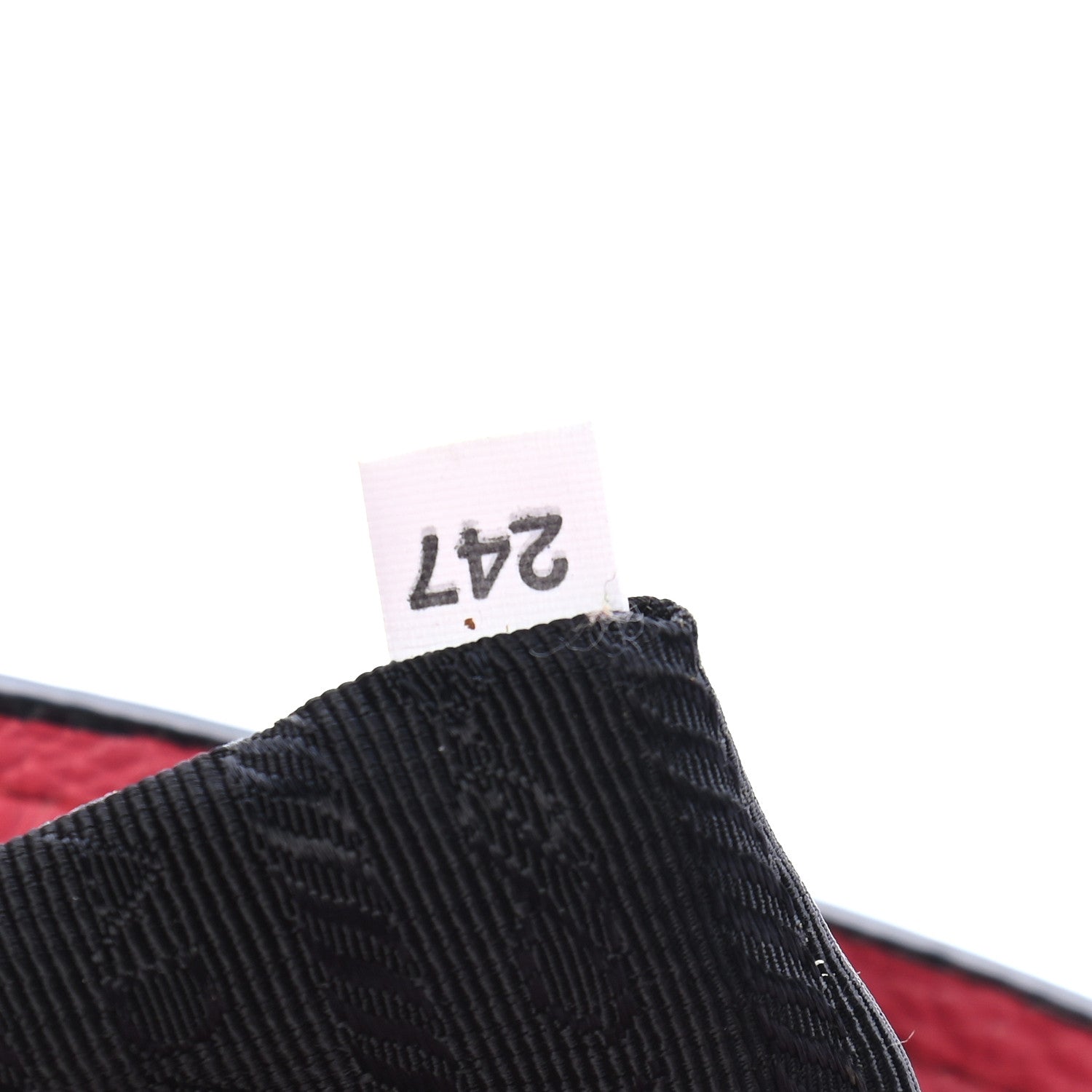 Prada Vitello Daino Bucket Bag Peonia 7 of 10