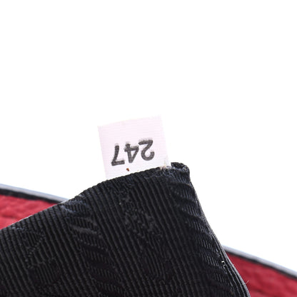 Prada Vitello Daino Bucket Bag Peonia 7 of 10
