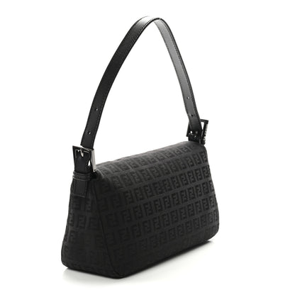 Fendi Zucchino Baguette Black 3 of 9