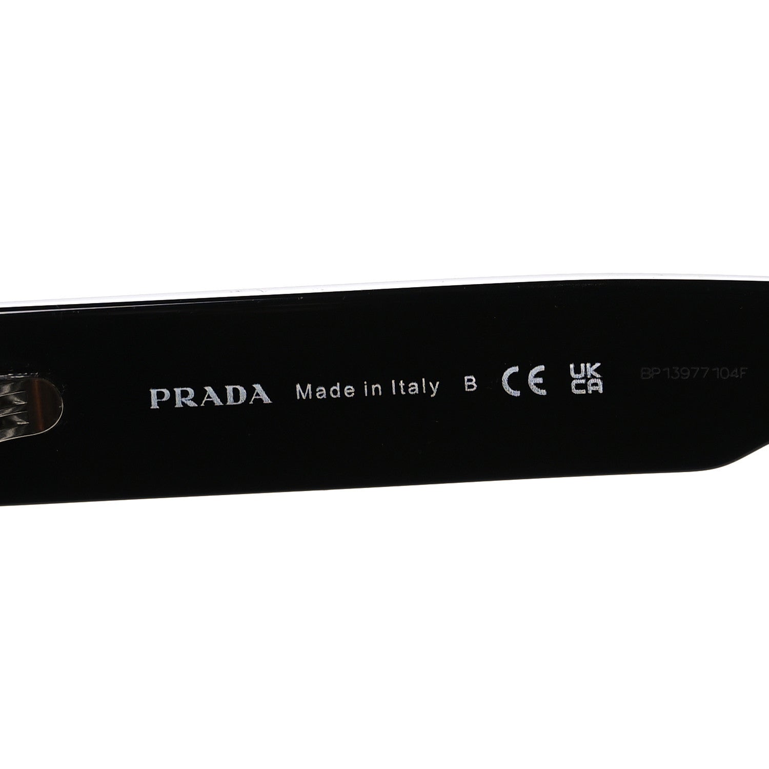 Prada Acetate Sunglasses SPR A09-F Black 6 of 7