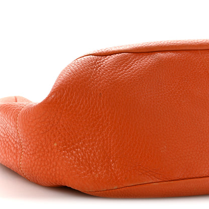 Prada Vitello Daino Hobo Papaya 9 of 16