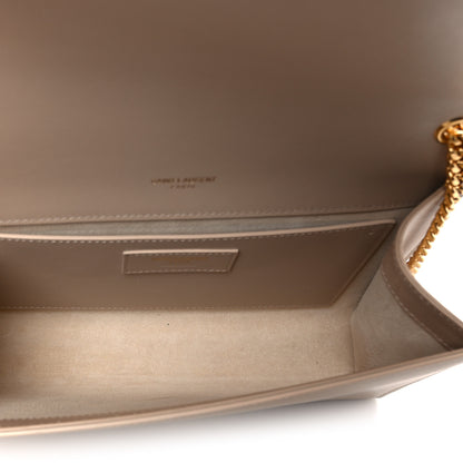 Saint Laurent Smooth Calfskin Medium Classic Monogram Kate Tassel Satchel Nude Powder 5 of 11