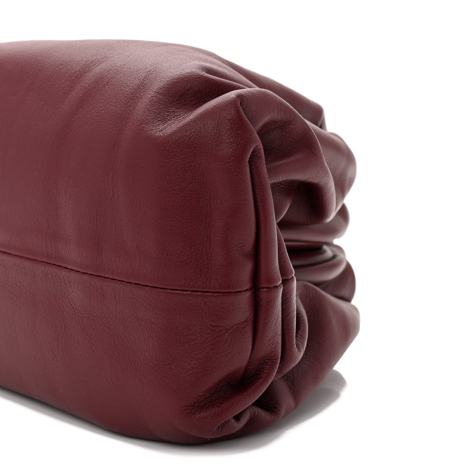 Bottega Veneta Smooth Butter Calf The Pouch Oversized Clutch Bordeaux 10 of 10