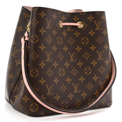 Louis Vuitton Monogram Neonoe MM Rose Poudre 3 of 8