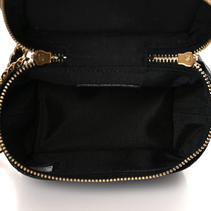 Chanel Caviar Quilted Mini Top Handle Vanity With Chain Black 5 of 10