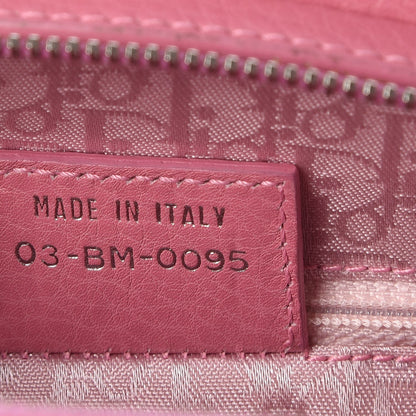 Christian Dior Calfskin Small Butterfly Detective Satchel Pink 7 of 12