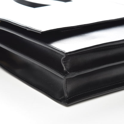 Saint Laurent Calfskin Sao Shoulder Bag Black 5 of 8