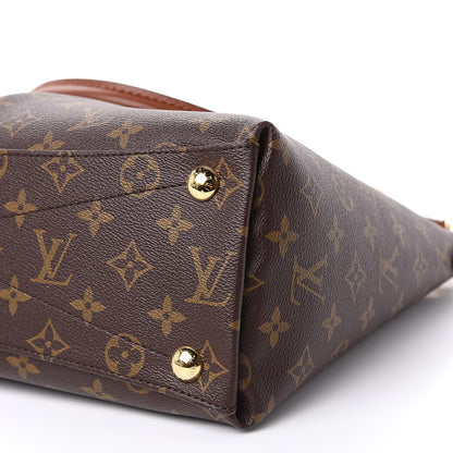 Louis Vuitton Monogram V Tote MM Black 9 of 10