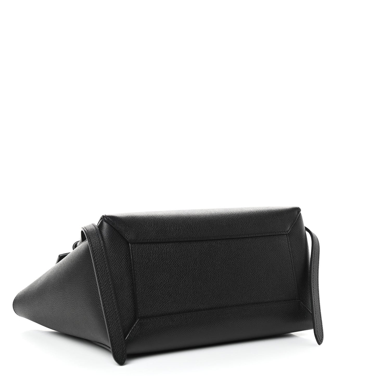Grained Calfskin Micro Belt Bag Black