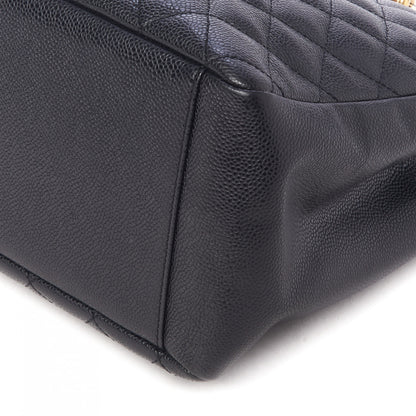 Chanel Caviar Quilted Grand Shopping Tote GST Black 5 of 10