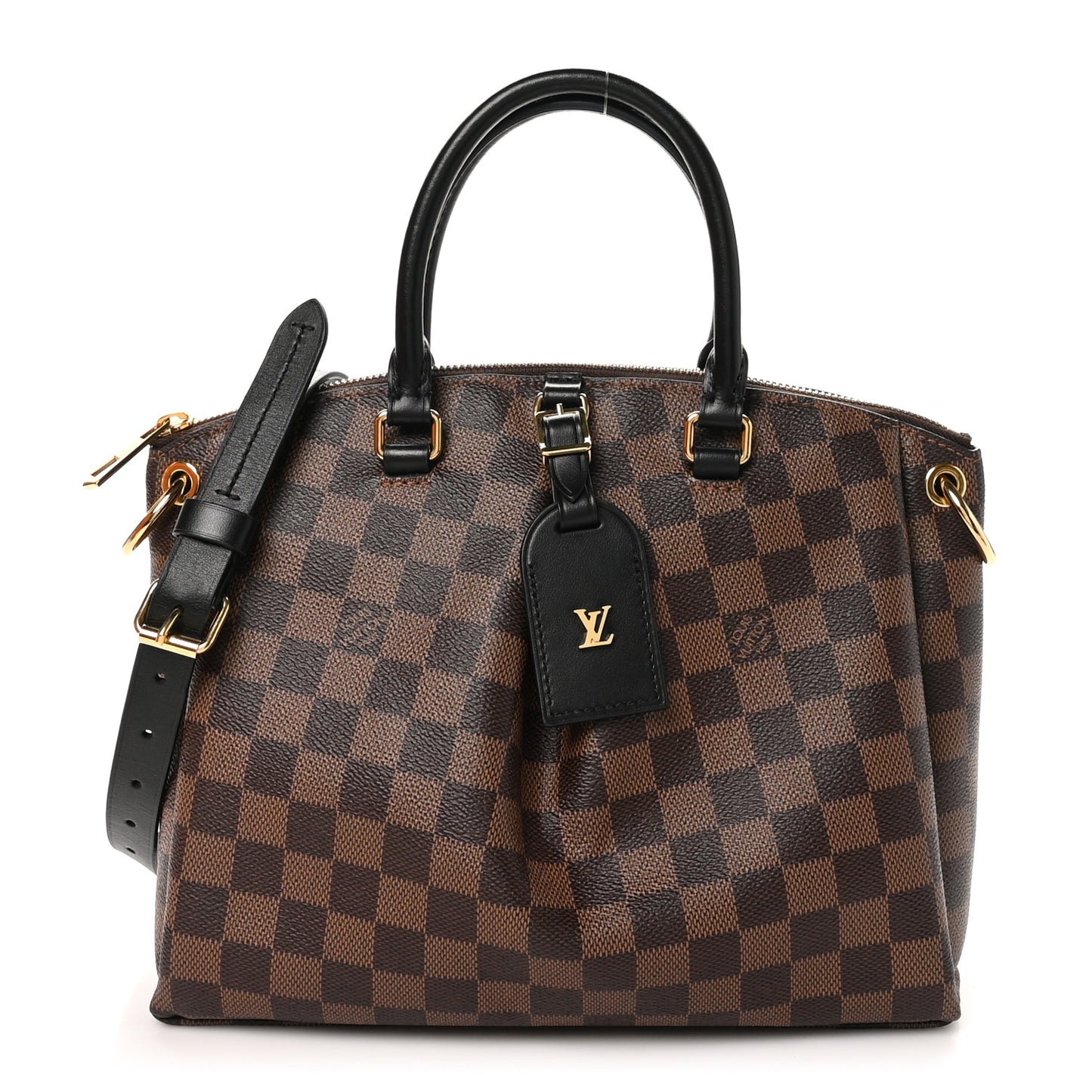 Damier Ebene Odeon Tote PM Black