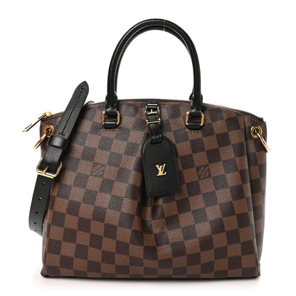 Louis Vuitton Damier Ebene Odeon Tote PM Black 1 of 10