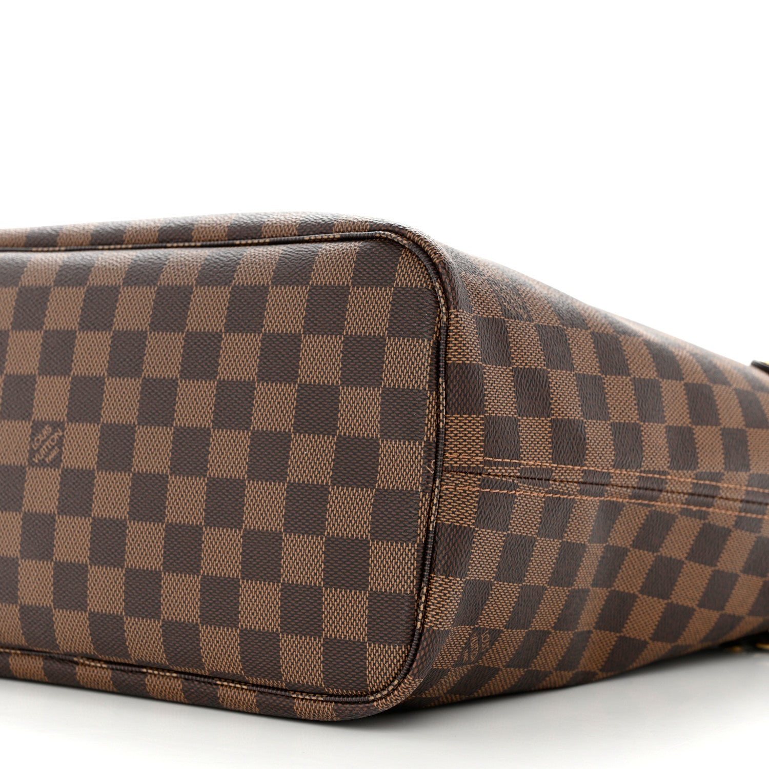 Louis Vuitton Damier Ebene Neo Neverfull MM Rose Ballerine 10 of 10