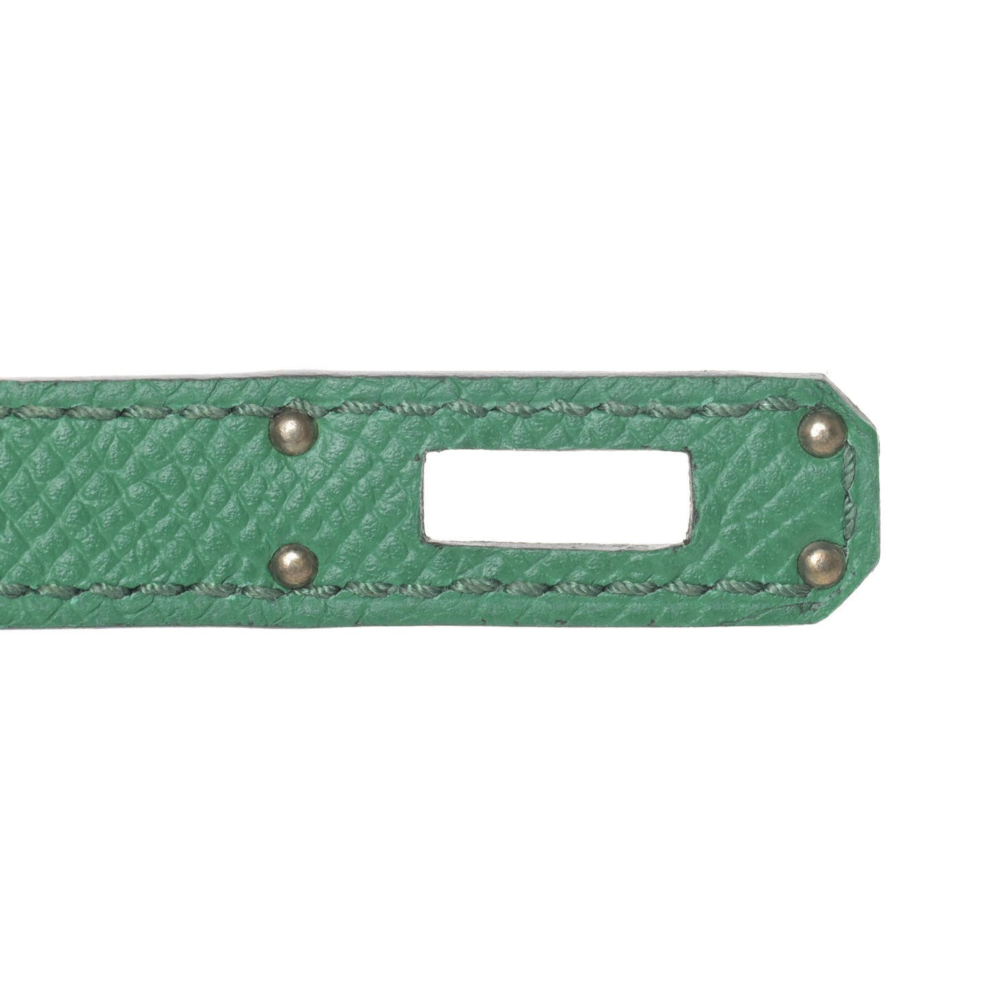 Epsom Verso Mini Kelly Sellier 20 Cactus Paille