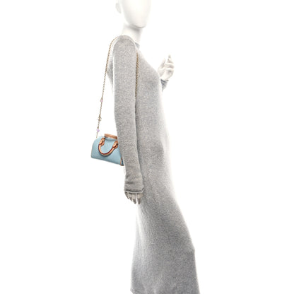 Louis Vuitton Vernis Monogram Nano Speedy Sky 2 of 13