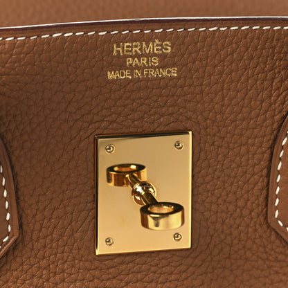 Hermes Togo Birkin 35 Gold 6 of 13