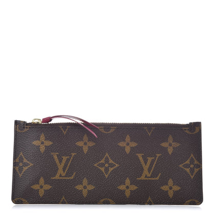 Louis Vuitton Monogram Josephine Wallet Zippered Insert Fuchsia 1 of 7