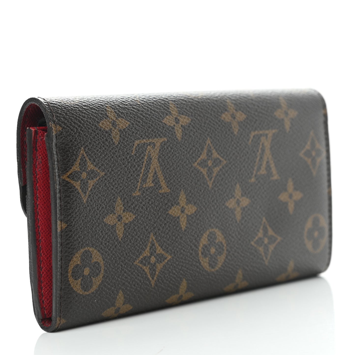 Monogram Emilie Wallet Rouge