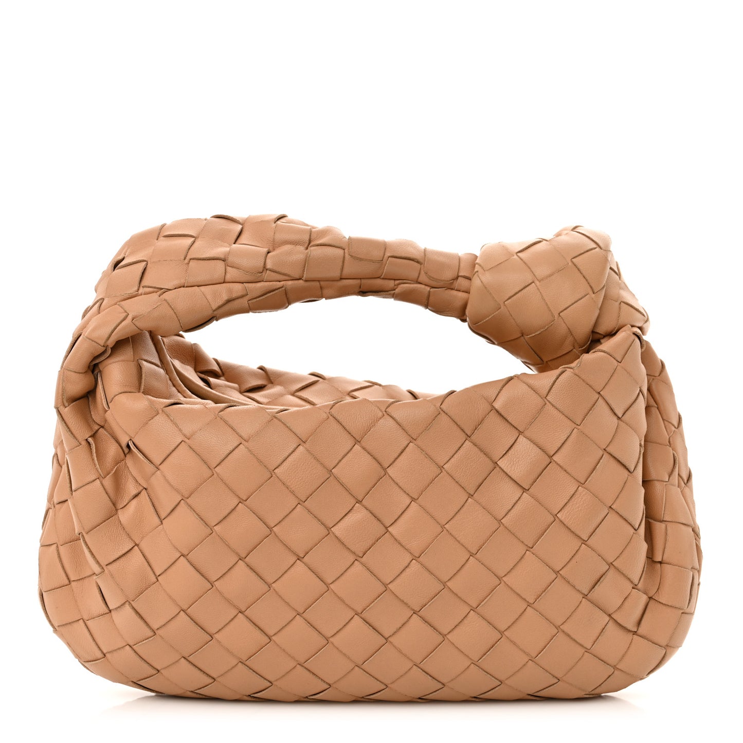 Nappa Intrecciato Mini Jodie Sandalwood