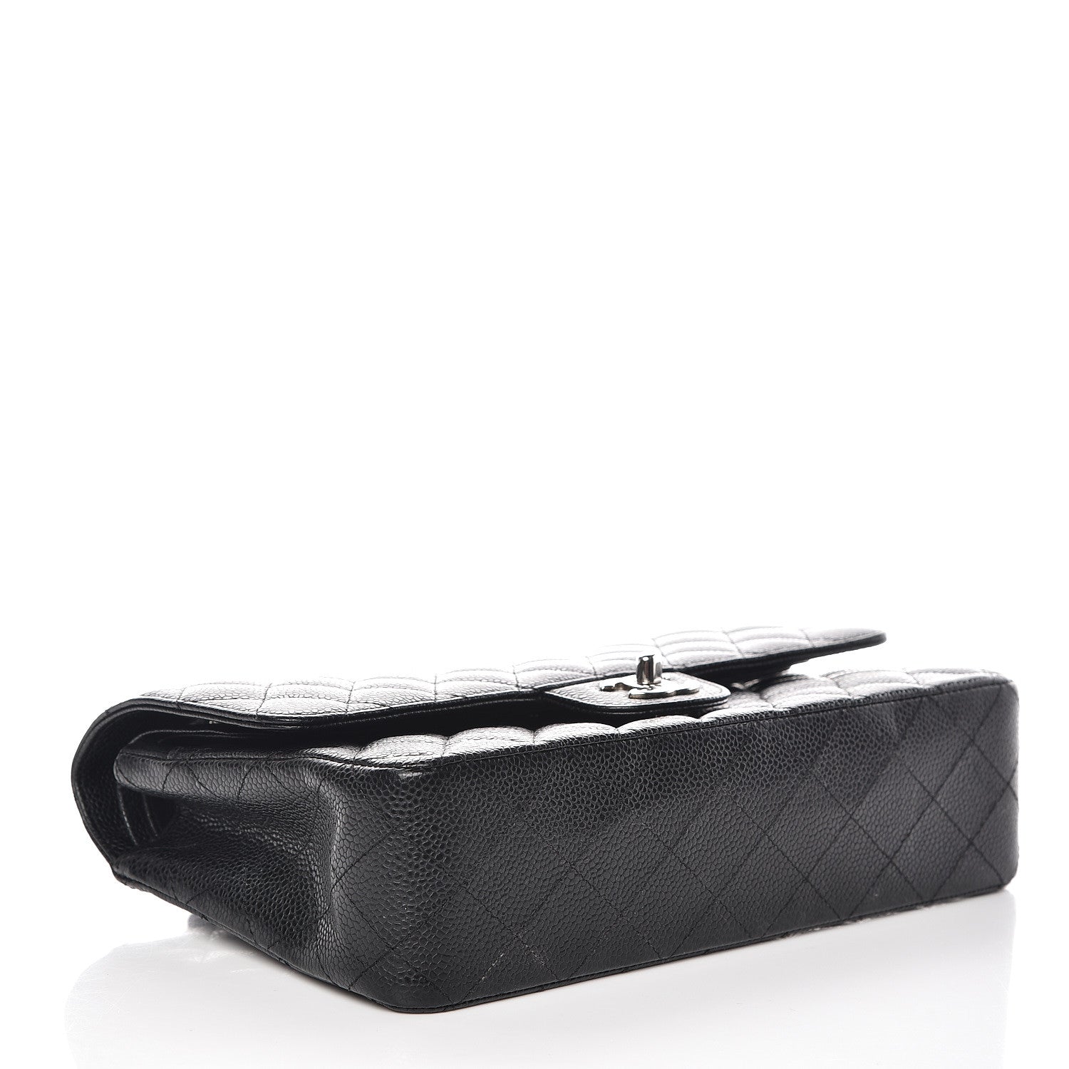 Chanel Caviar Quilted Medium Double Flap Black 4 of 14