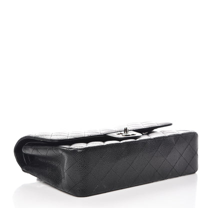 Chanel Caviar Quilted Medium Double Flap Black 4 of 14