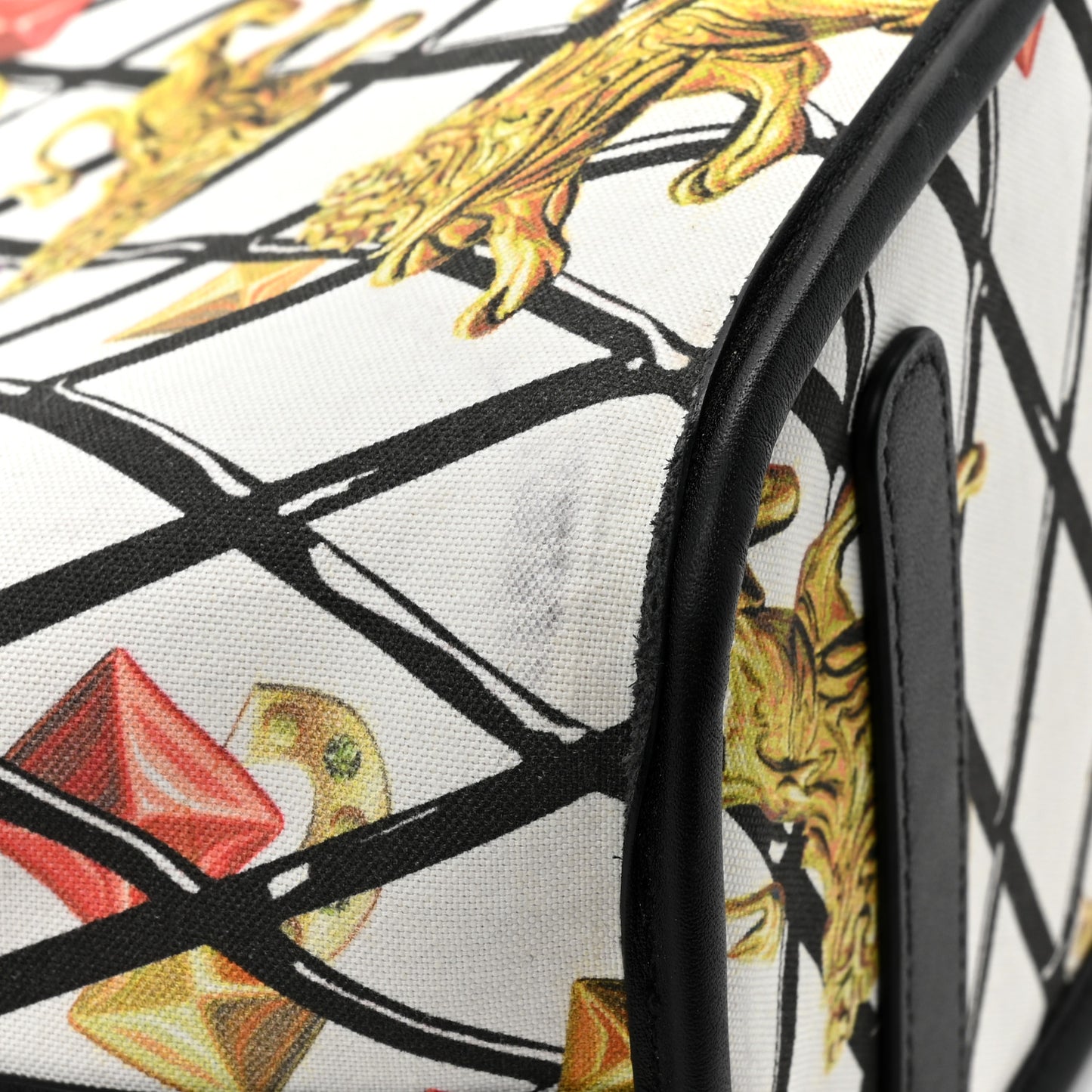 Visetos Medium Project Reversible Shopper Tote Cognac