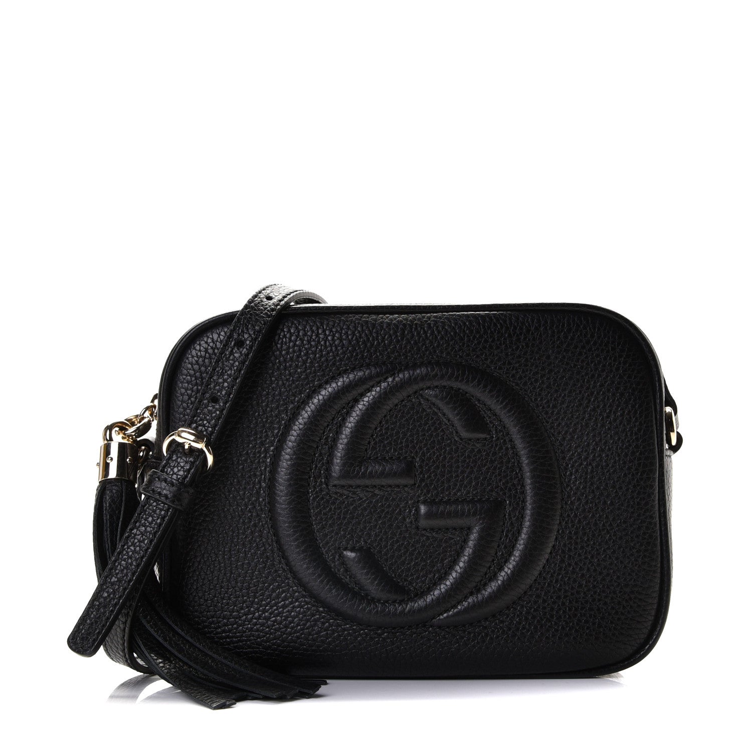 Gucci Pebbled Calfskin Small Soho Disco Bag Black 1 of 7