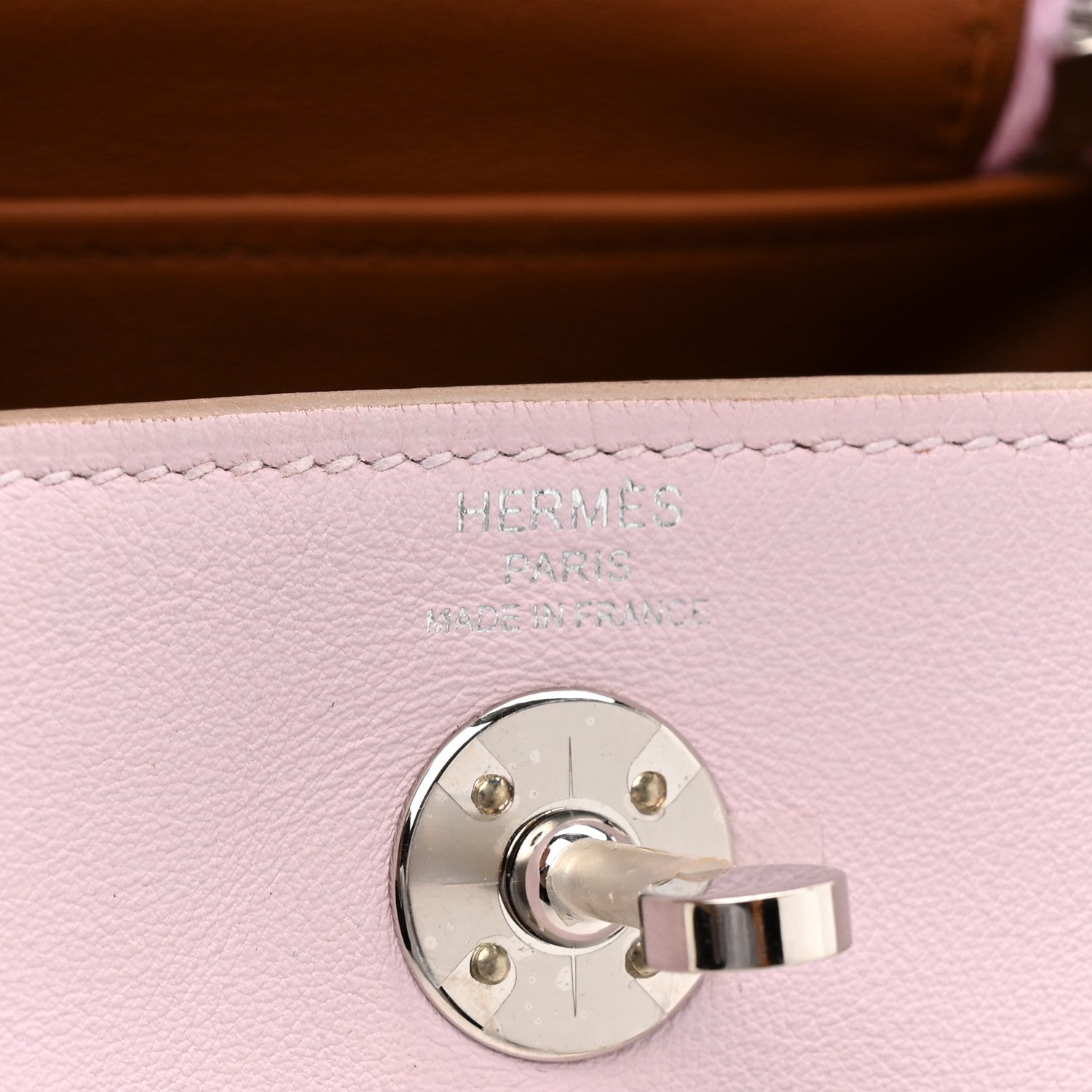 Hermes Swift Verso Mini Lindy 20 Mauve Pale Gold 7 of 13