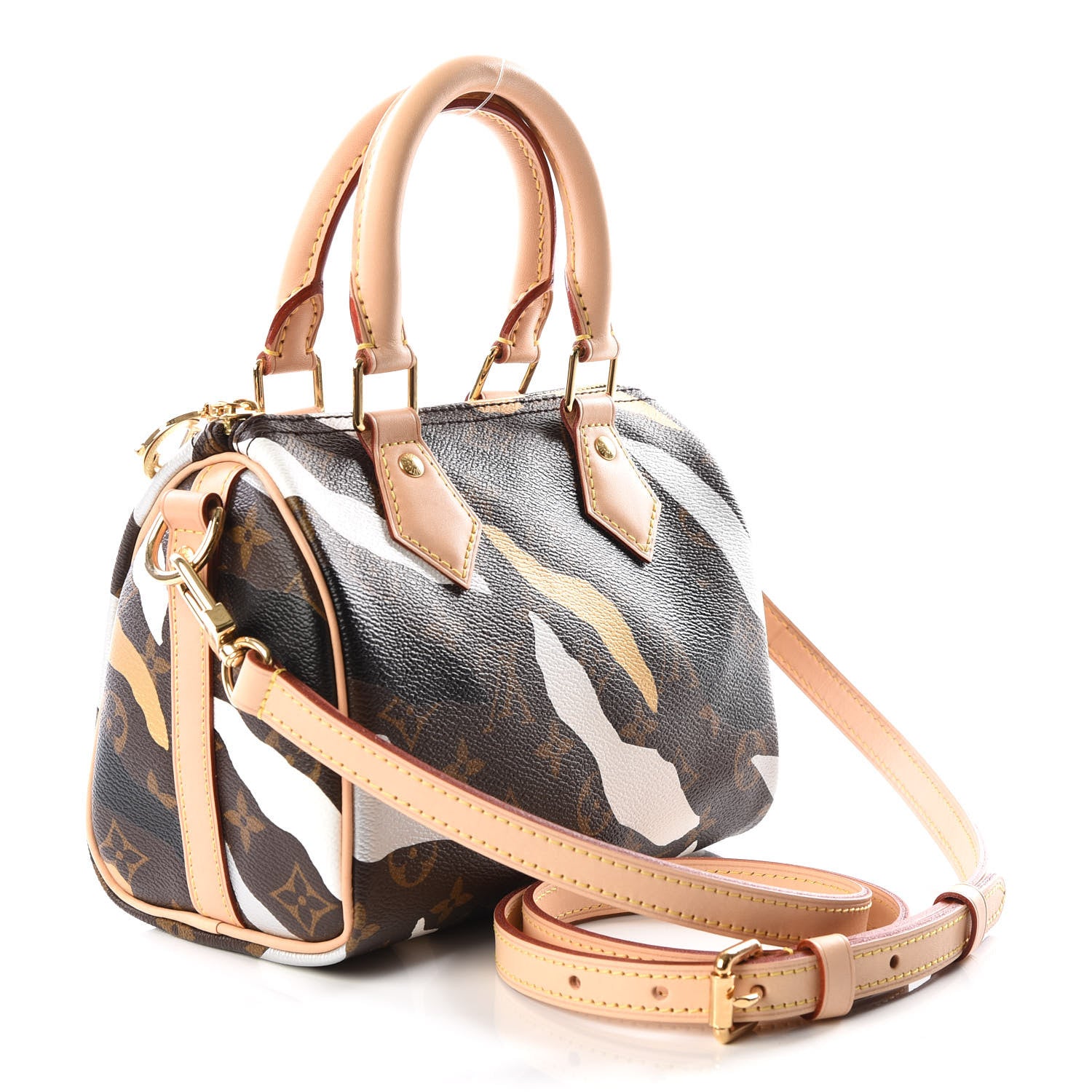 Louis Vuitton X LOL Monogram Speedy BB Gold Silver 2 of 11