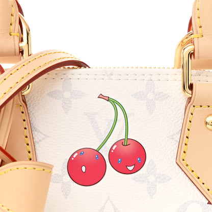Louis Vuitton LV X TM Monogram Cerises Alma BB White 8 of 11