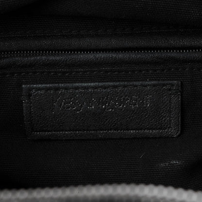Saint Laurent Chevre Large Rock Stud Easy Y Black 6 of 7