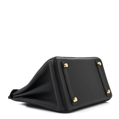 Hermes Togo Birkin 25 Black 4 of 11