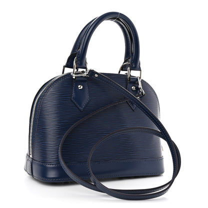 Louis Vuitton Epi Alma BB Indigo 3 of 10