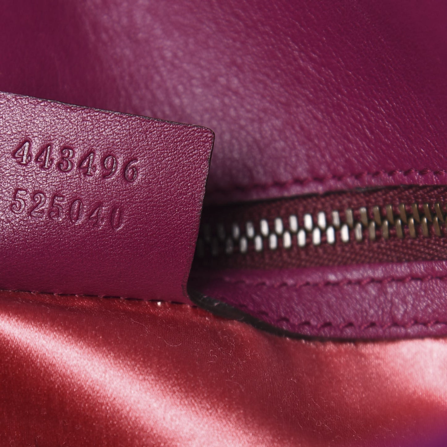 Velvet Matelasse Medium GG Marmont Shoulder Bag Fuchsia Violet Cyclamen