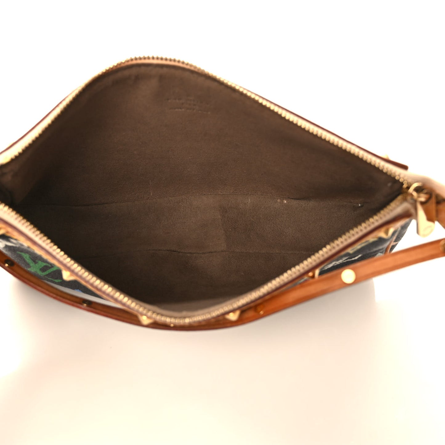 Monogram Multicolor Pochette Accessories Black