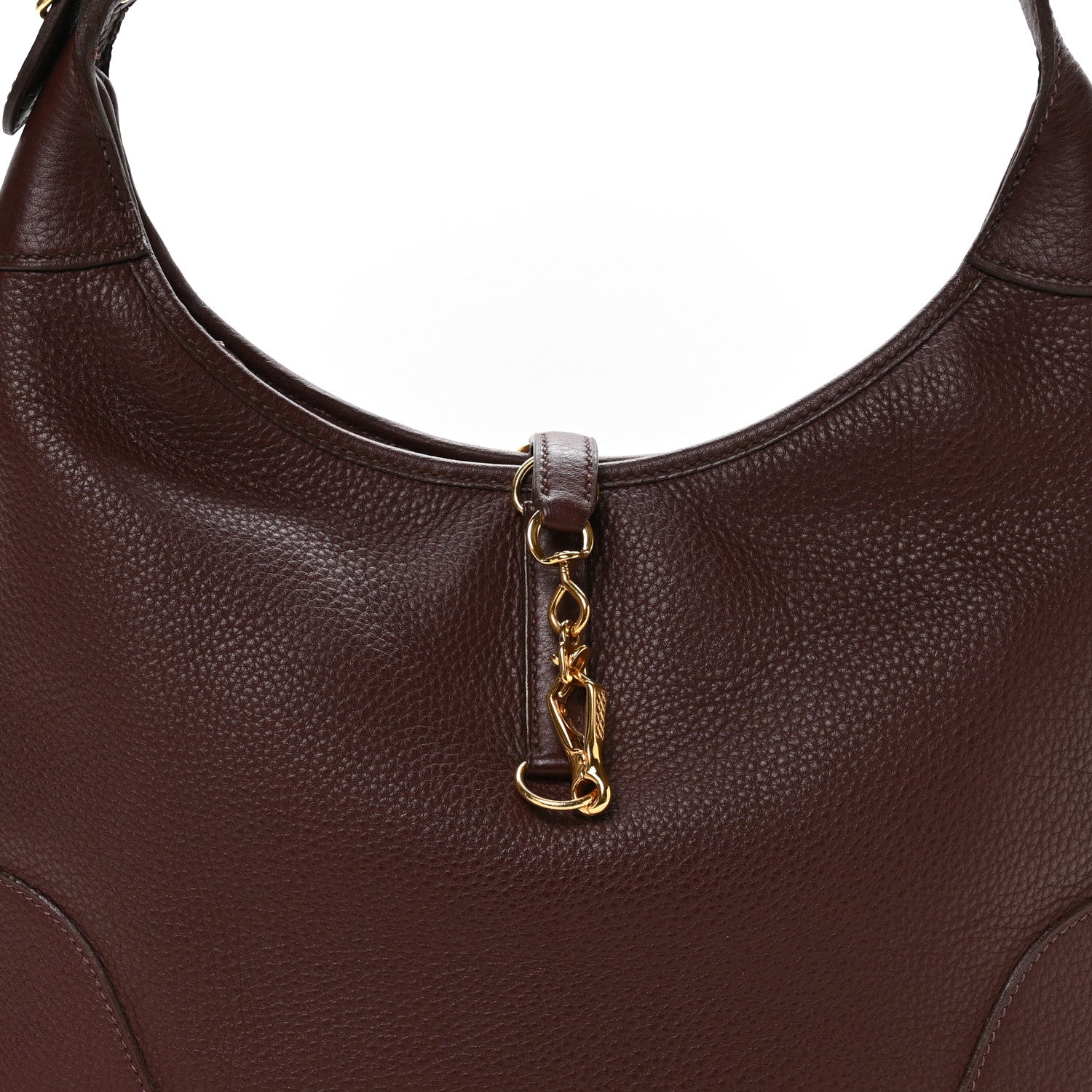 Hermes Taurillon Clemence Trim II 31 Chocolate 8 of 10