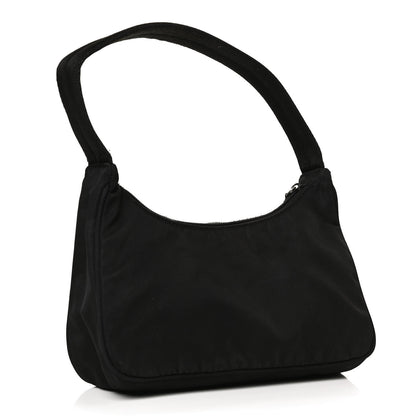 Prada Tessuto Nylon Sport Mini Shoulder Bag Black 3 of 14