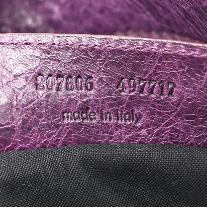 Balenciaga Agneau Giant 21 Silver Hardware Mid Day Raisin 8 of 12