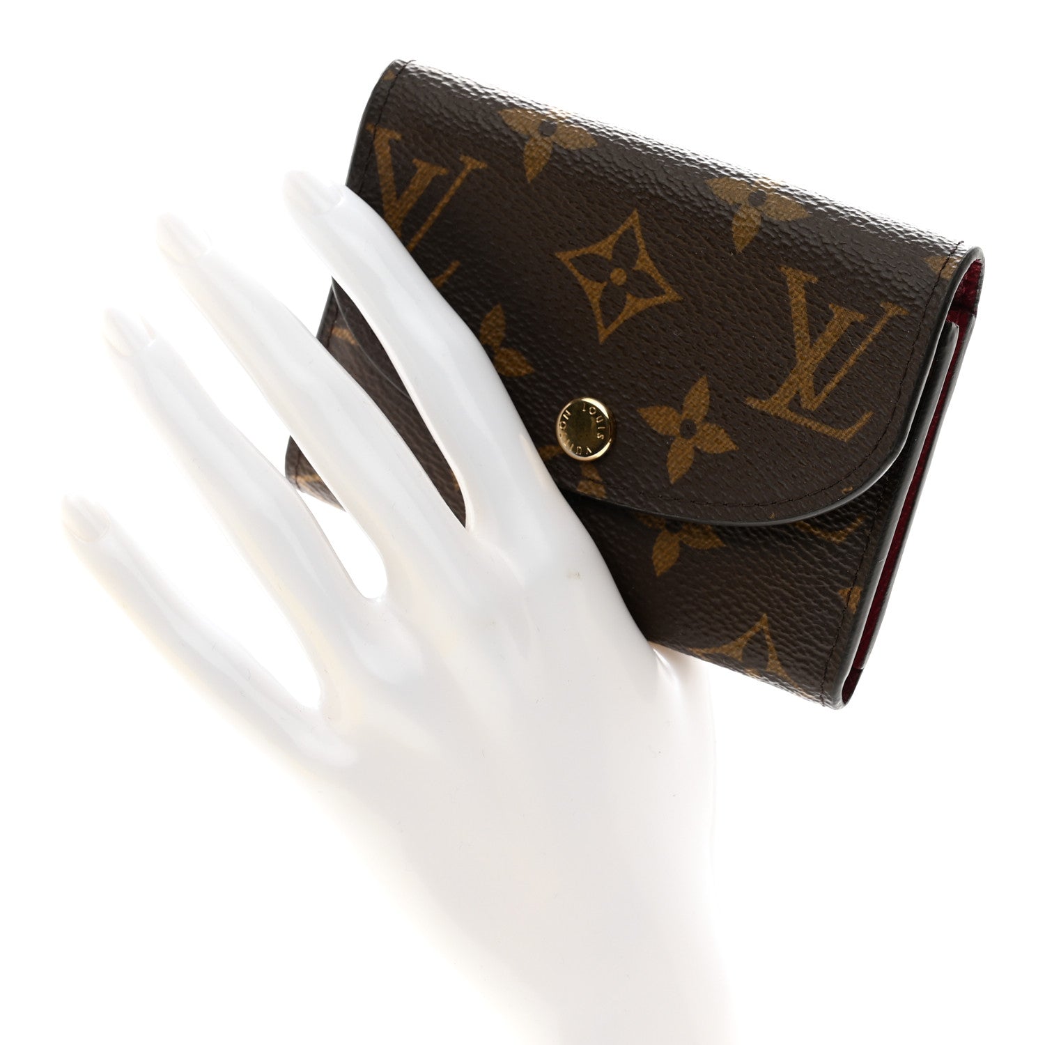 Louis Vuitton Monogram Rosalie Coin Purse Fuchsia 2 of 6