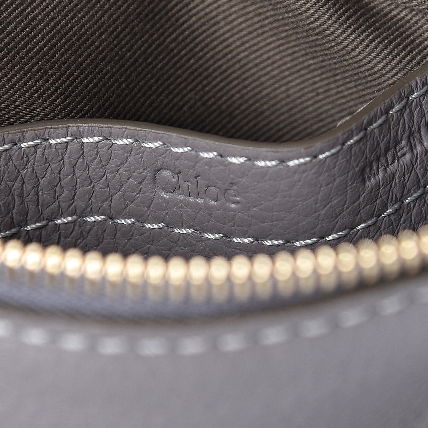 Calfskin Mini Marcie Satchel Cashmere Grey