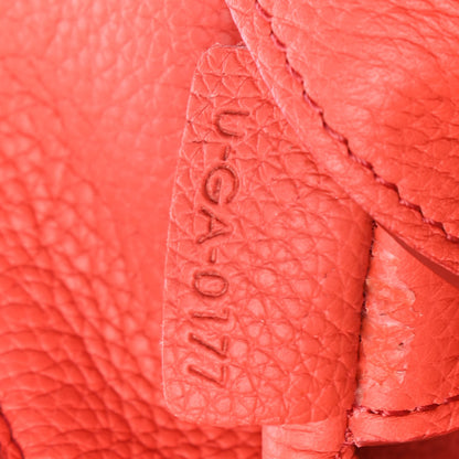 Celine Baby Grained Calfskin Small Tri-Fold Bag Orange 7 of 10