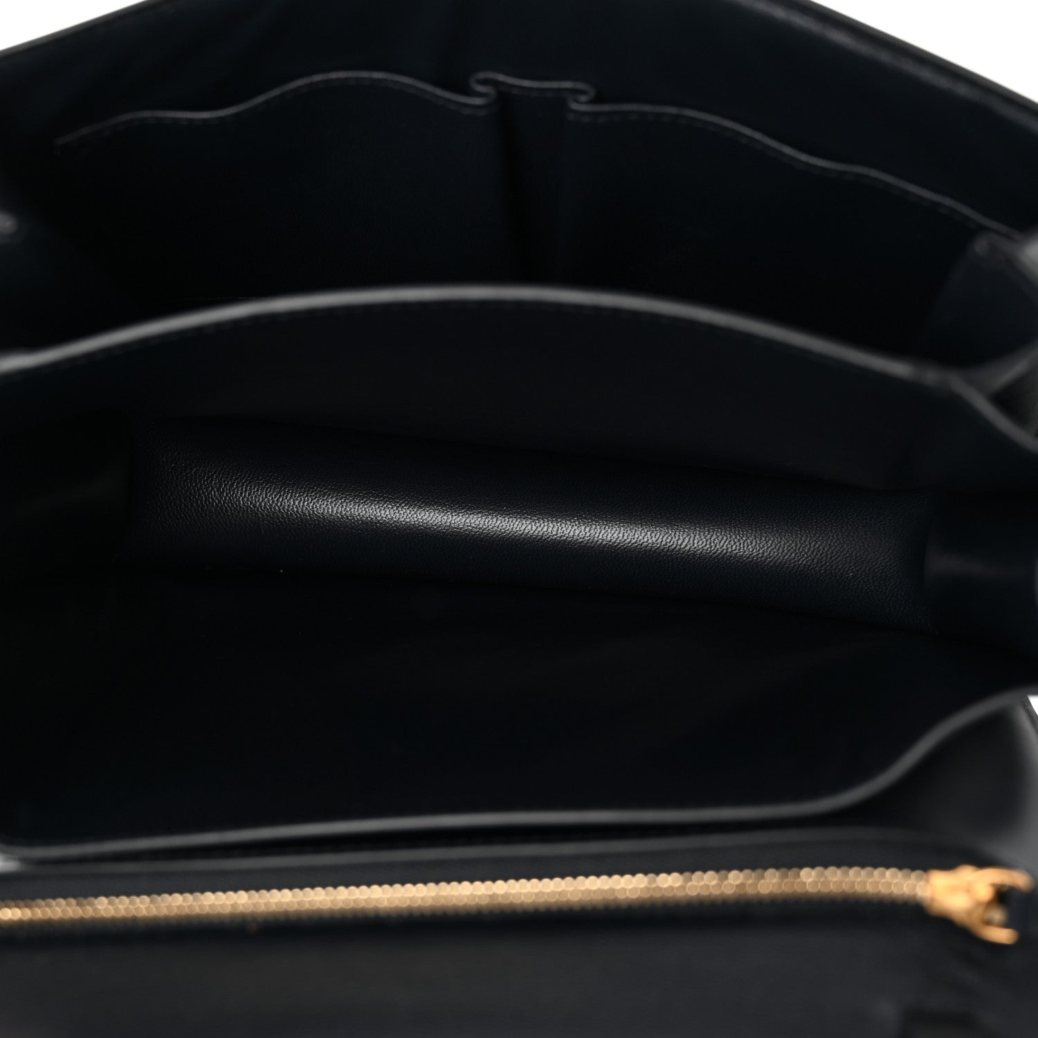 Celine Box Calfskin Medium Classic Box Flap Bag Navy 5 of 10