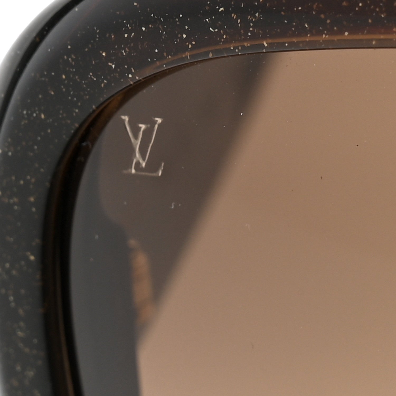 Louis Vuitton Acetate Obsession GM Sunglasses Z0459E Brown Glitter 7 of 8
